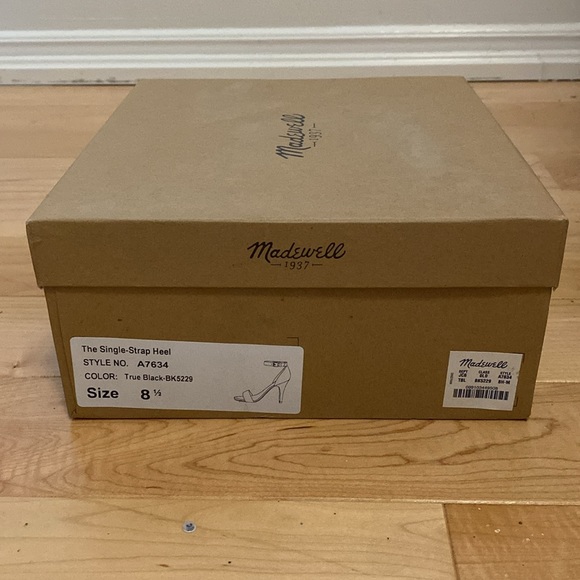 Madewell “Marcel” woven heel, black, 8.5 - Picture 6 of 6